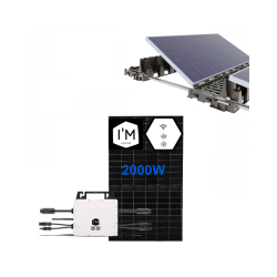 Kit solaire de I'M SOLAR pour 2000W au sol