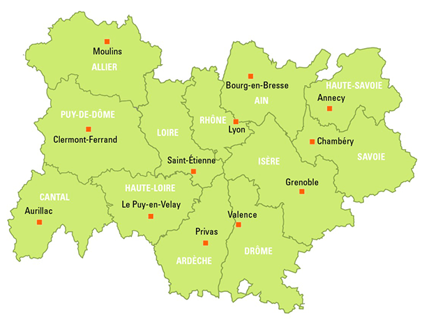 panneau solaire région Auvergne Rhône Alpes